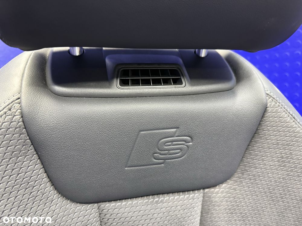 KOMPLET foteli skóra alcantara S-LINE AUDI A5 F5 8W7 CABRIO grzane OEM - 5