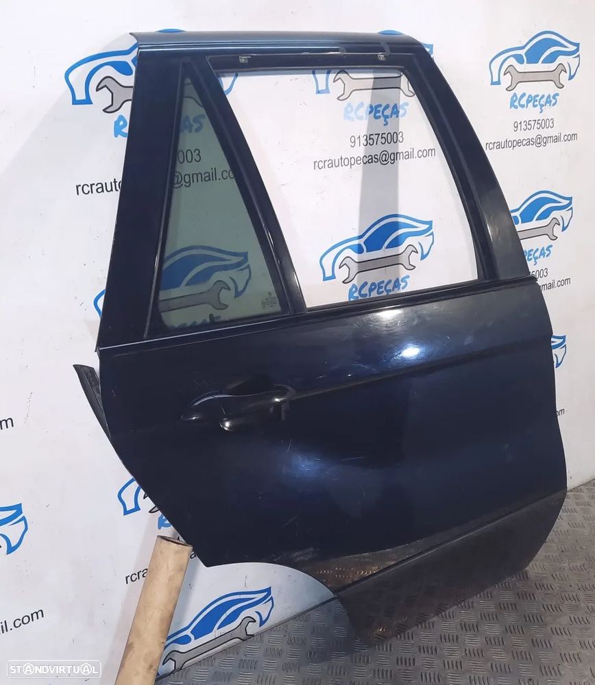 PORTA PORTAS TRASEIRA TRÁS DIREITA BMW X5 E53 41528256828 FECHO ELEVADOR MOTOR PUXADOR VIDRO RETROVISOR RETROVISORES - 3