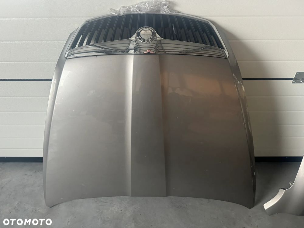 PRZÓD KOMPLETNY ZDERZAK PAS MASKA PAS XENON SKETNY OCTAVIA II LIFT 9202 - 14