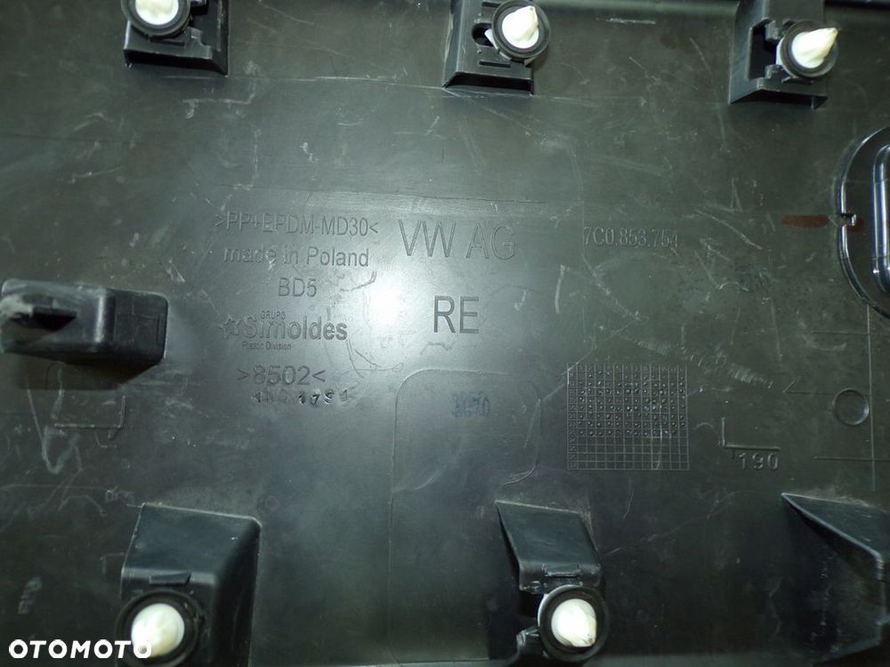 VW CRAFTER 2 17- LISTWA NA TYLNY PRAWY BŁOTNIK 7C0853754 - 5