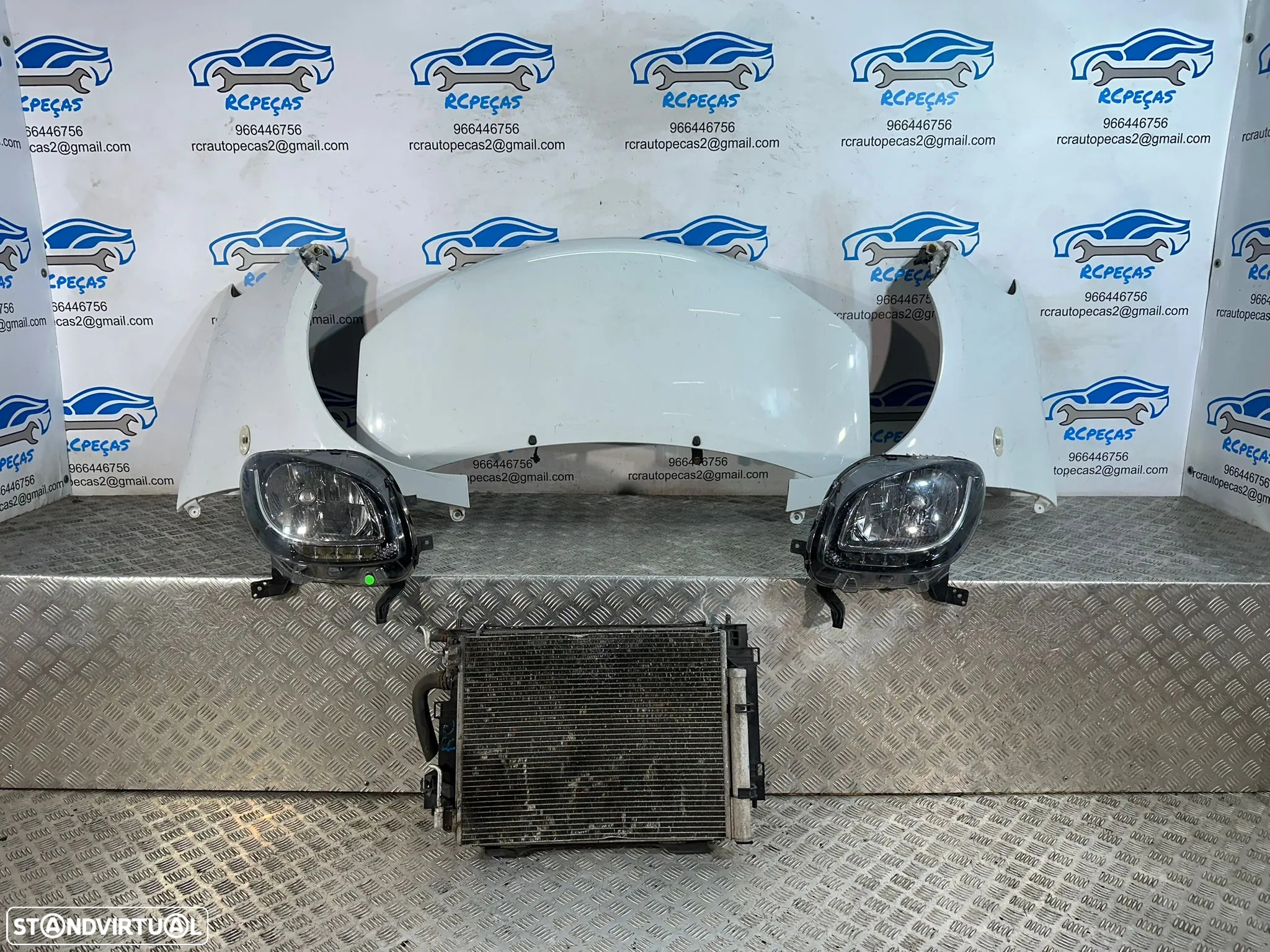 FRENTE SMART FORFOUR II 2 MK2 HATCHBACK 453 CAPOT PARACHOQUES GUARDA-LAMAS OTICAS RADIADOR VENTILADOR - 3