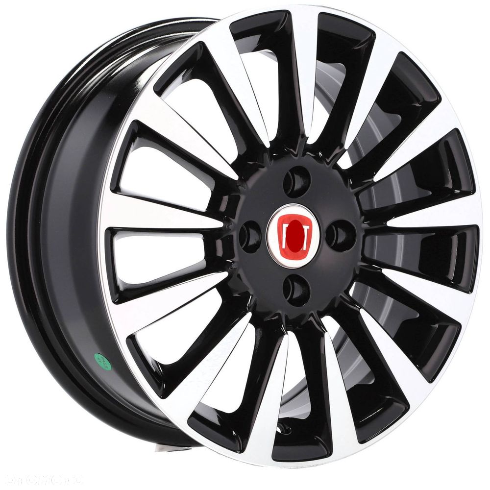 4x Felgi 15 m.in. do FIAT 500 Bravo Doblo Fiorino Idea Multipla Panda Punto Stilo - BK743 - 2