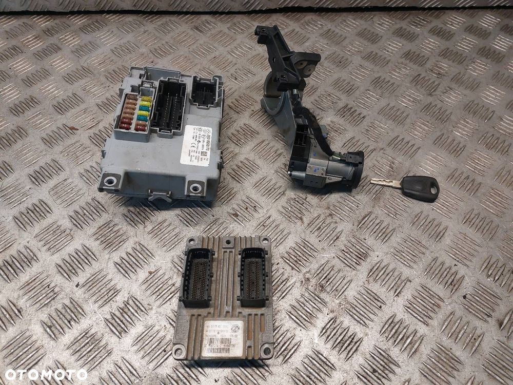 ZESTAW STARTOWY FIAT GRANDE PUNTO I 1.4 8V 51847330 00518263170 01098401 - 1