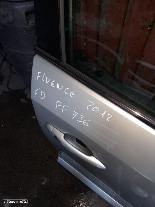 RENAULT FLUENCE PORTA FRENTE DIREITA - PF736 - 3