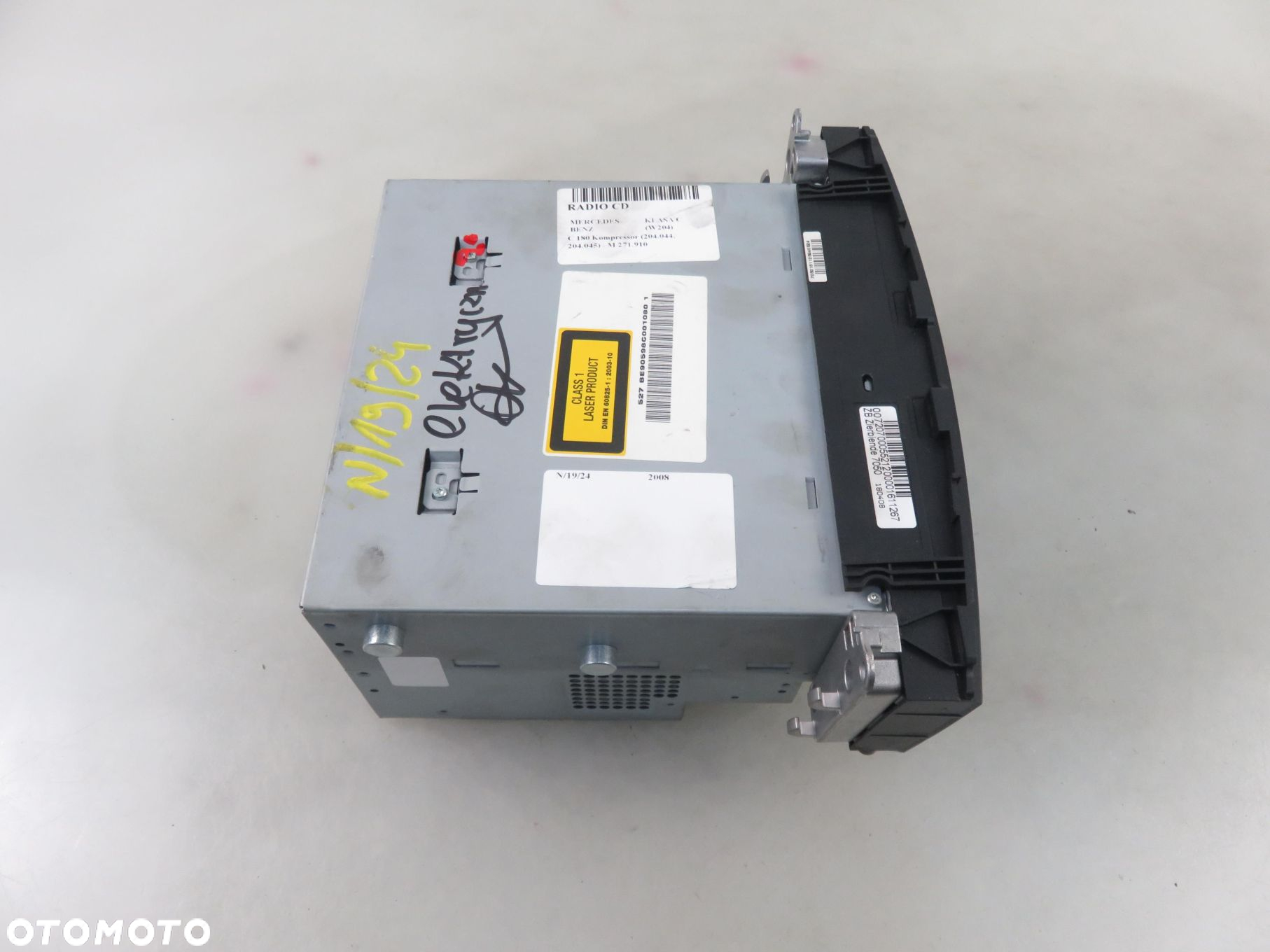 RADIO MERCEDES KLASA C W204 2048709694 2048706589 0014429060 - 9