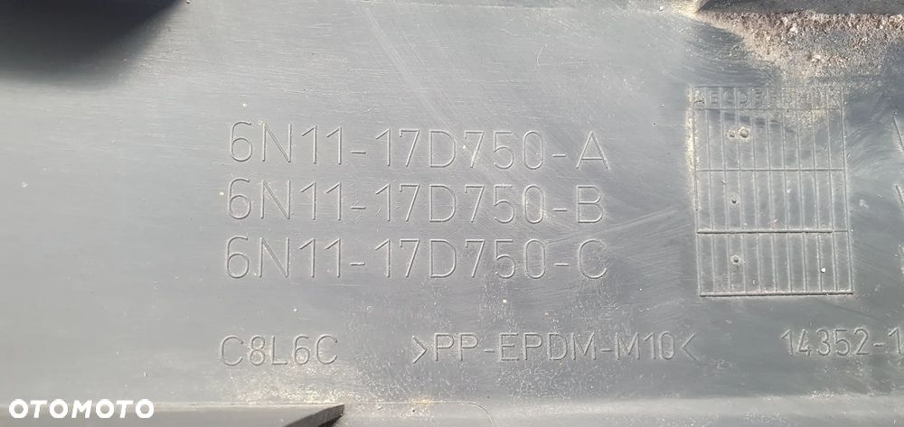 Listwa zderzaka lewy przód przednia lewa Ford Fusion Lift 6N11-17D750-A - 5