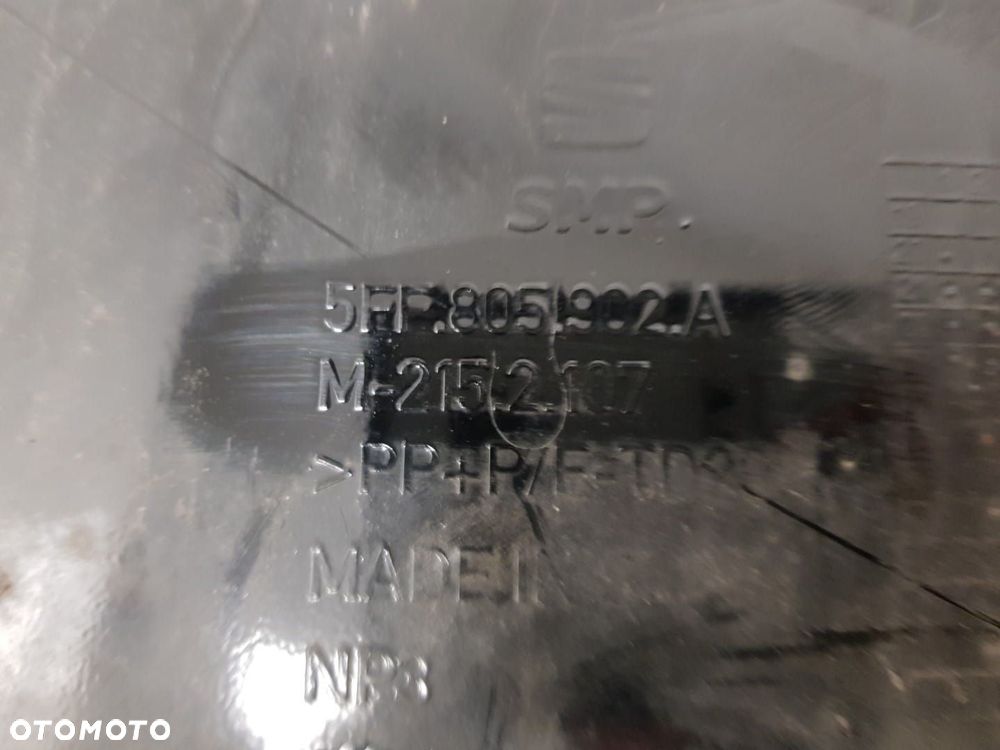 SPOILER DOKŁADKA CUPRA FORMENTOR 5FF 20-24 ZDERZAK PRZEDNIEGO 5ff805902A PRZOD - 4