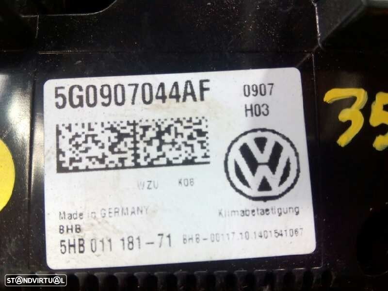COMANDO CLIMATIZADOR VOLKSWAGEN GOLF VII 2015 -5G0907044AF - 2