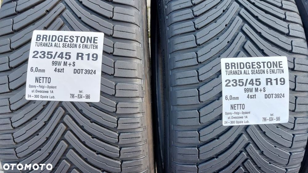 Opony Bridgestone 235 45 R19 Rok 2024 - 3