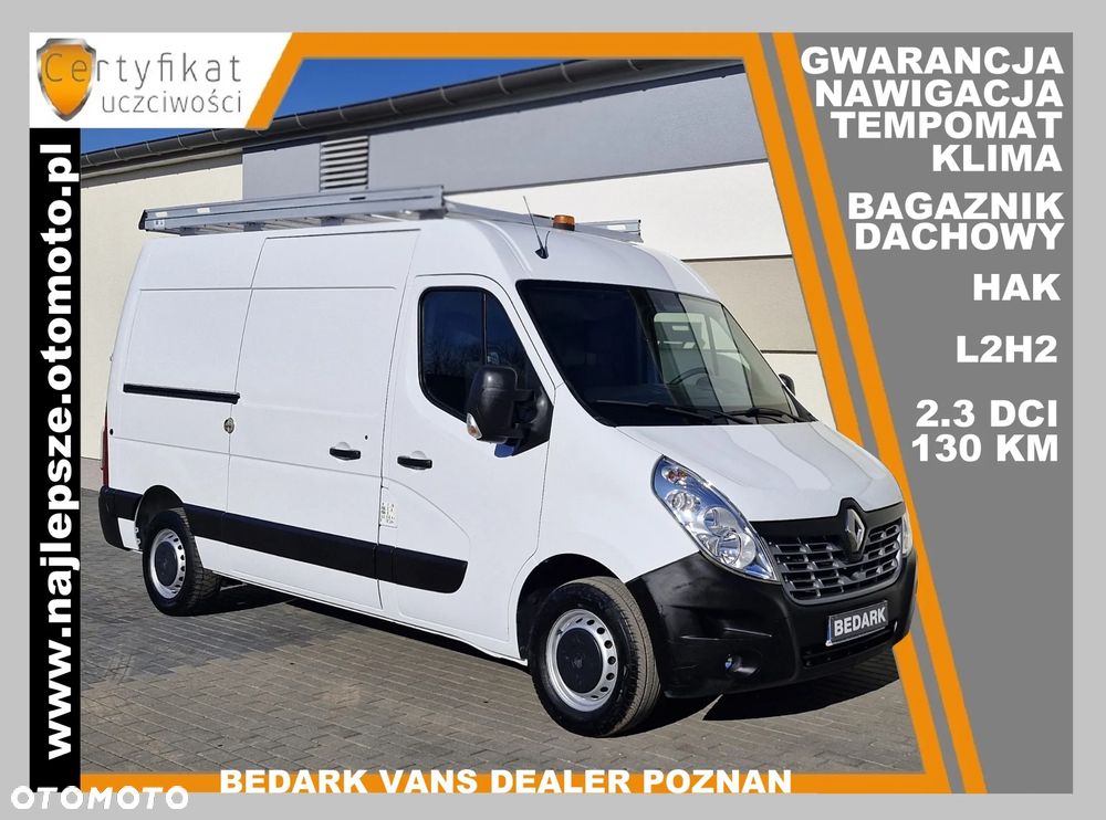 Renault Master, L2H2, nawigacja, tempomat, hak, klima - 1
