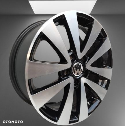 FELGI ALU 5X112 17 GOLF 5 6 7 OE TOURAN CADDY JETTA - 2