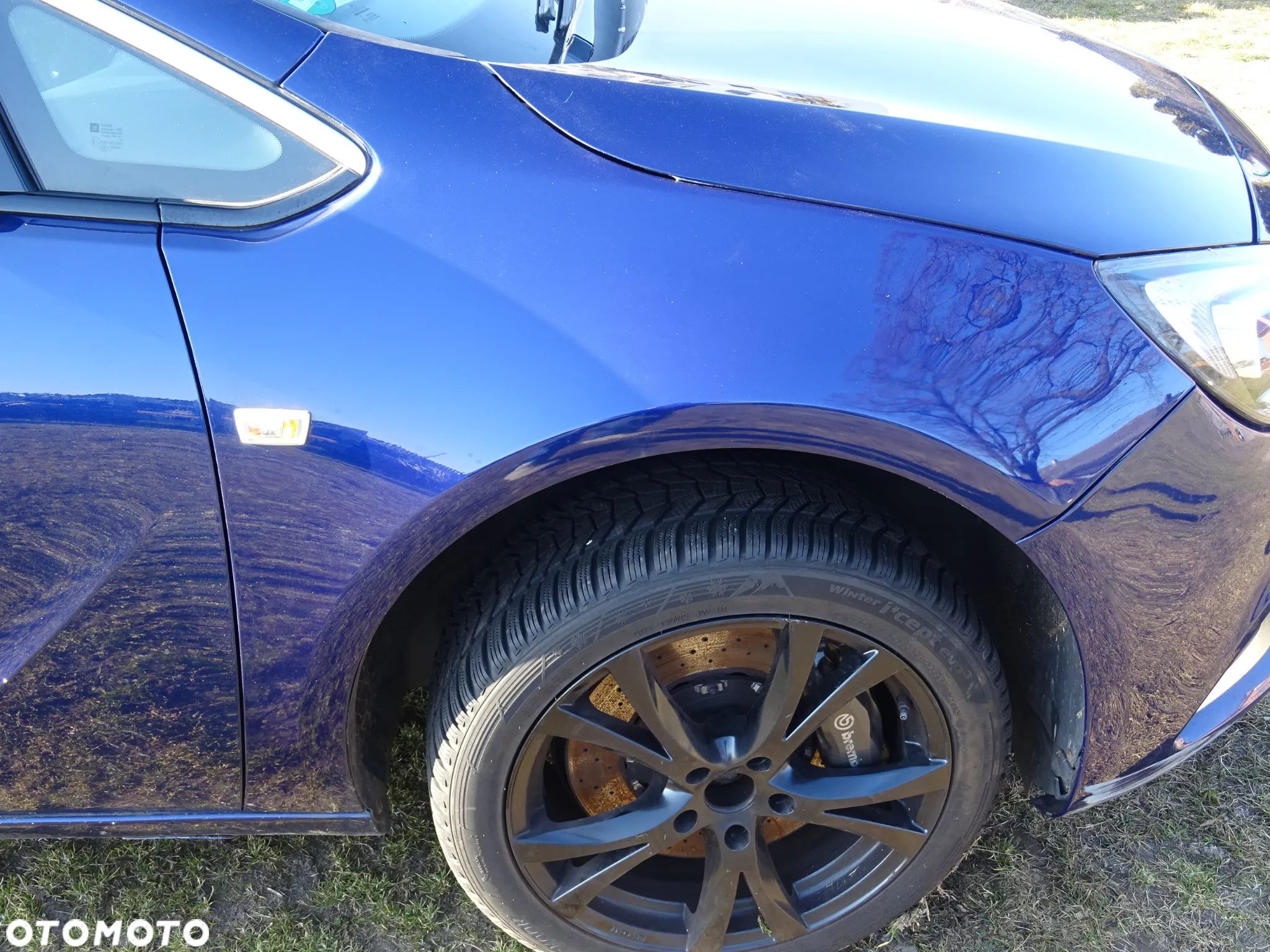 BŁOTNIK PRAWY PRZEDNI PRZÓD ASTRA J OPC GTC COUPE Z22N - 1
