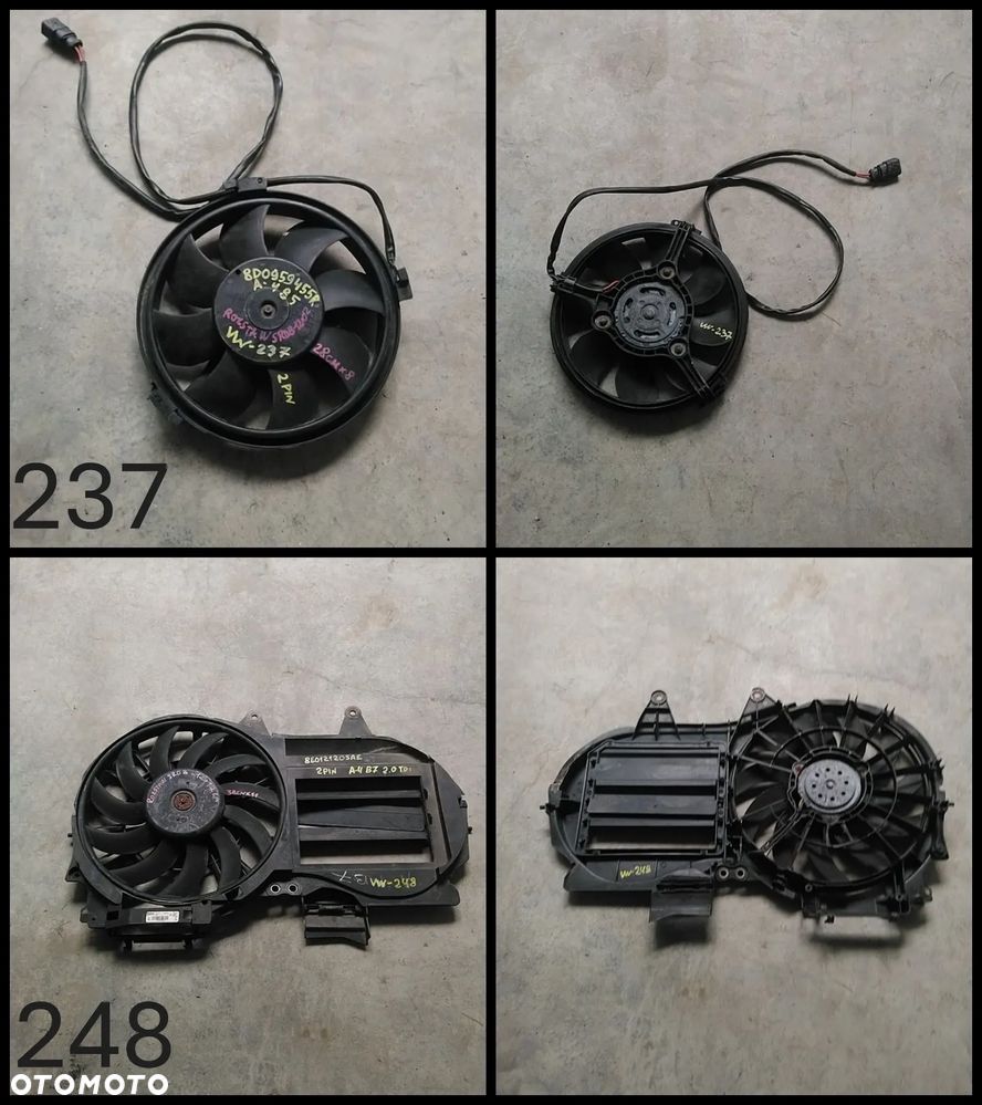 VW-001-399 WENTYLATOR CHŁODNICY VW AUDI SEAT SKODA - 33