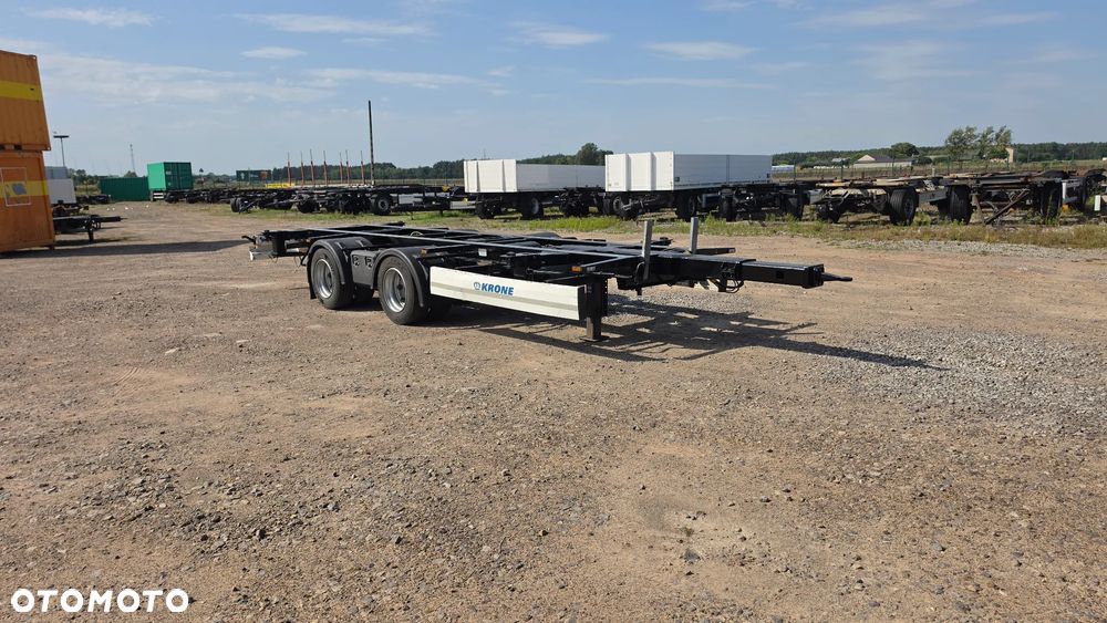 Krone 24.500zł netto TANDEM BDF GÓRNY ZACZEP JUMBO-STANDARD 19.5 OPONY 2016ROK HAMULCE TARCZOWE ST.BDB MOŻLIWOŚĆ TRANSPORTU - 1