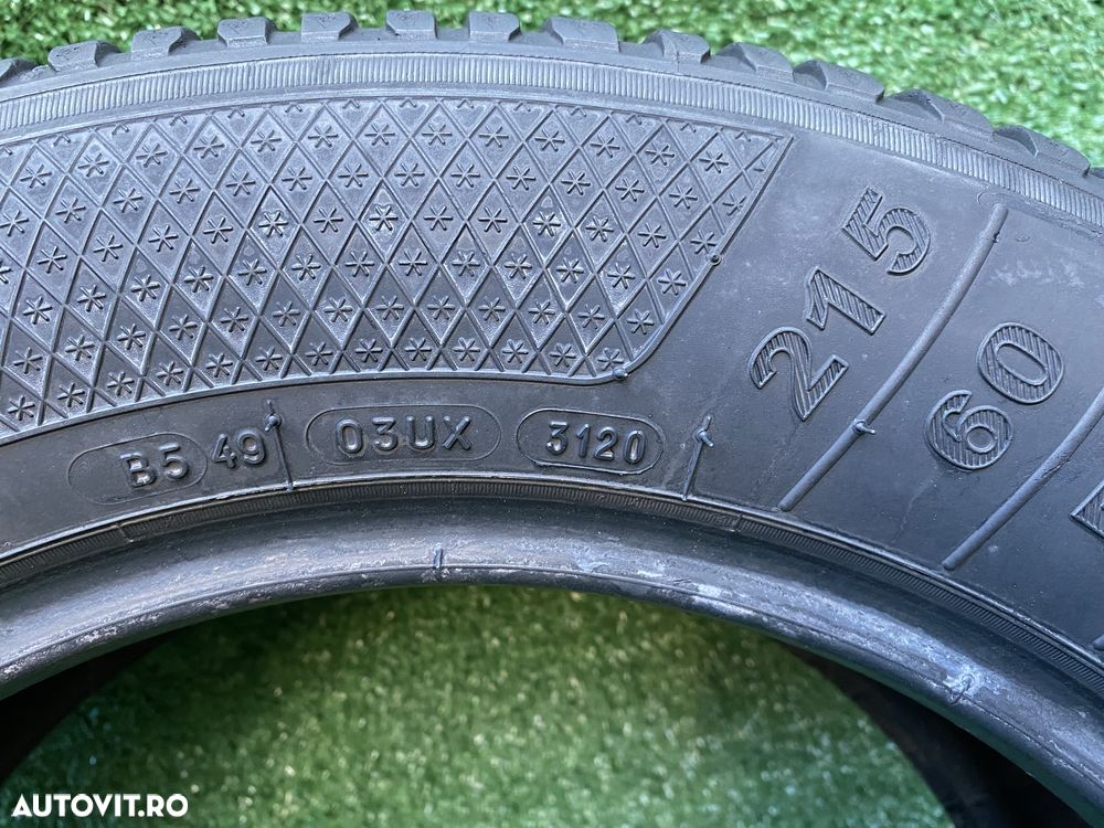 Set 2 anvelope Iarna kleber krisalp HP3 215 60 R16 99H Dot 3120 5,3mm - 4