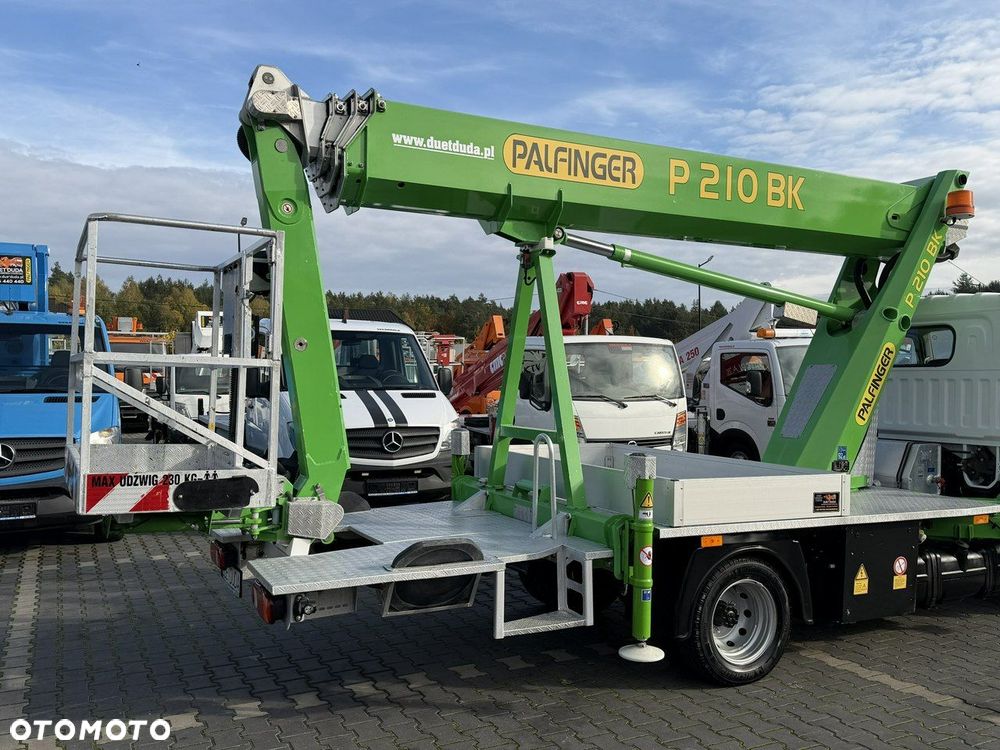 Nissan Cabstar Zwyżka Podnośnik Koszowy PALFINGER P210 BK UDT - 12