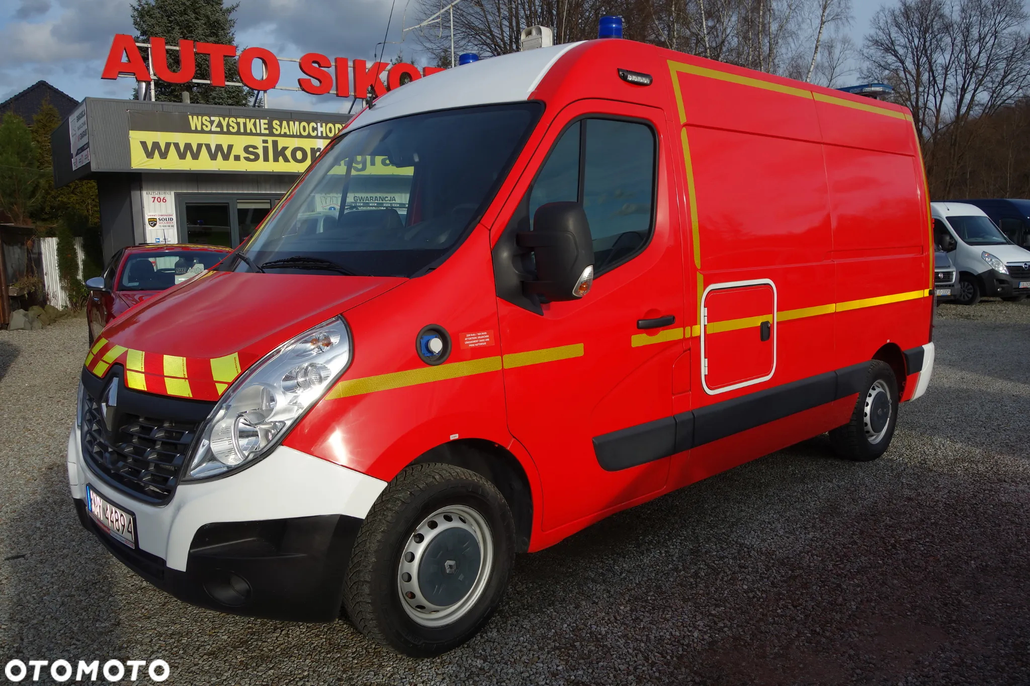 Renault Master , Karetka , Ambulans, Straż Pożarna - 4