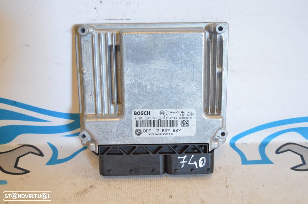 CENTRALINA ECU MOTOR BMW SERIE 1 E87 120D 16V 177CV N47D20A 7807827 0281013536 1039S22721 DDE7807827 E81 E82 E88 SERIE 3 E90 E91 E92 E93 X3 E83 - 1
