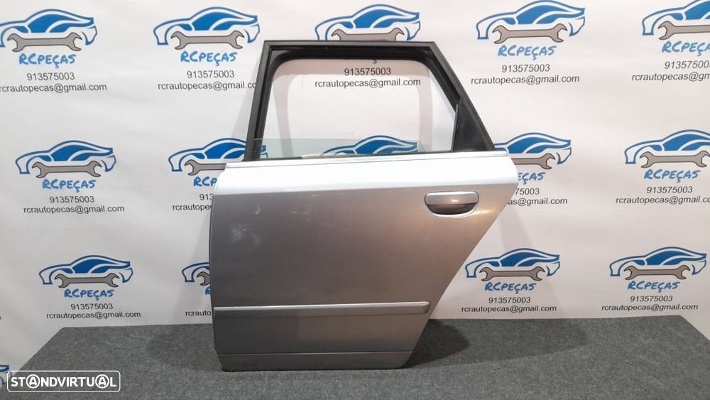 PORTA TRASEIRA TRÁS ESQUERDA AUDI A4 B6 SLINE S-LINE S LINE FECHO ELEVADOR MOTOR PUXADOR VIDRO - 5
