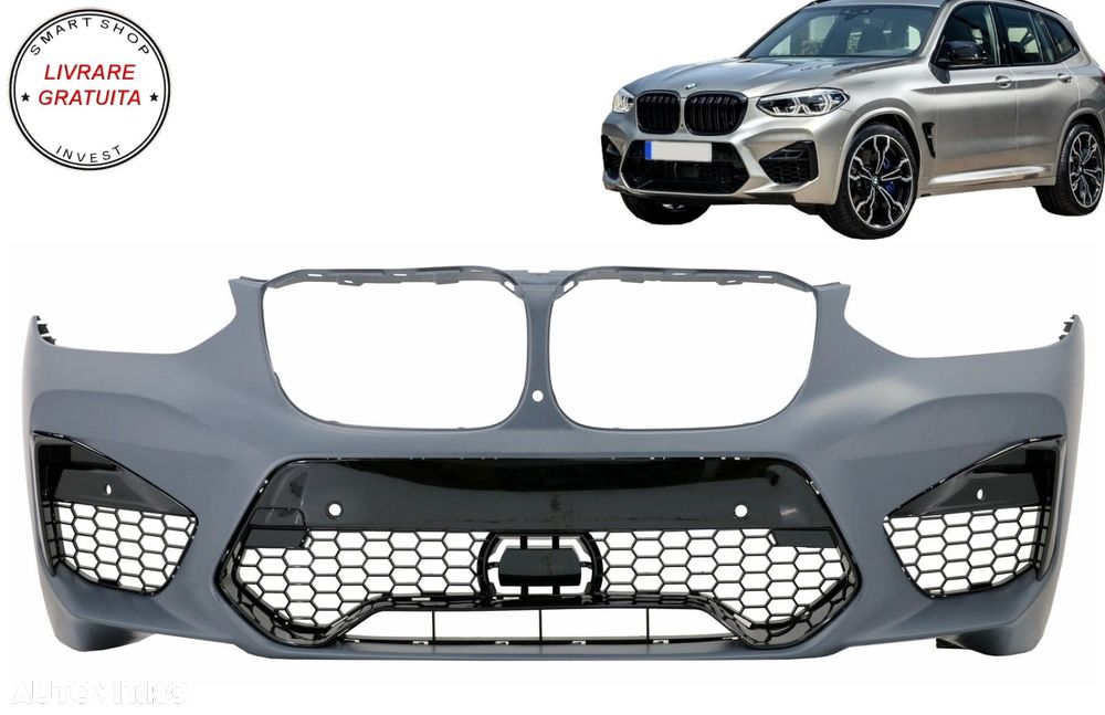 Bara Fata BMW X3 G01 (2017-Up) X4 G02 (2018-Up) M Tech Look- livrare gratuita - 9