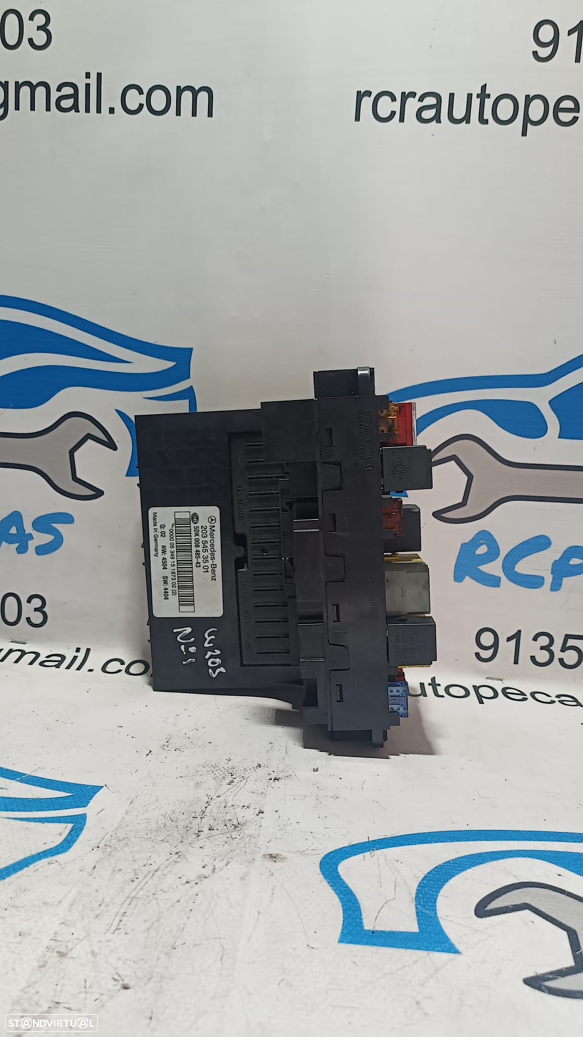 TAMPA CAIXA FUSIVEIS TAMPA PAINEL COMANDO CONTROLO SAM MERCEDES BENZ CLASS C W203 A2035453501 2035453501 5DK00848543 5DK008485 COUPE CL203 CLC CLASS E W211 E220 CLK C209 W209 - 5