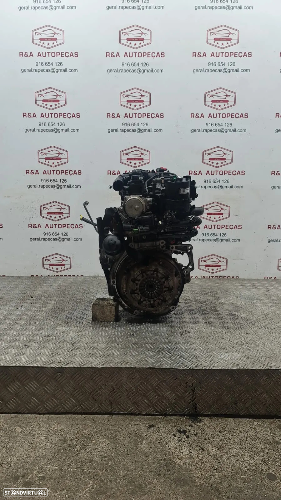 MOTOR COMPLETO FORD FIESTA Mk6 VI 6 1.4 TDCI 8v 68cv Ref F6JD - 5