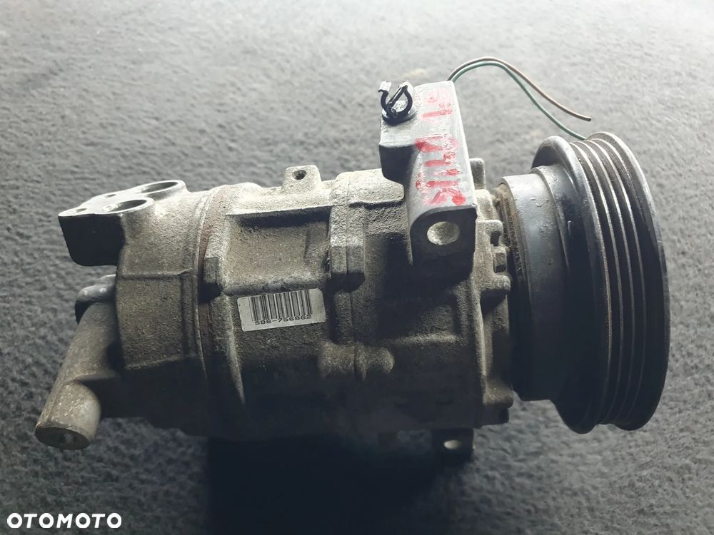 FIAT STILO 1.6 SPRĘŻARKA KOMPRESOR KLIMATYZACJI 447220-8632 DENSO ORYGINAŁ - 1