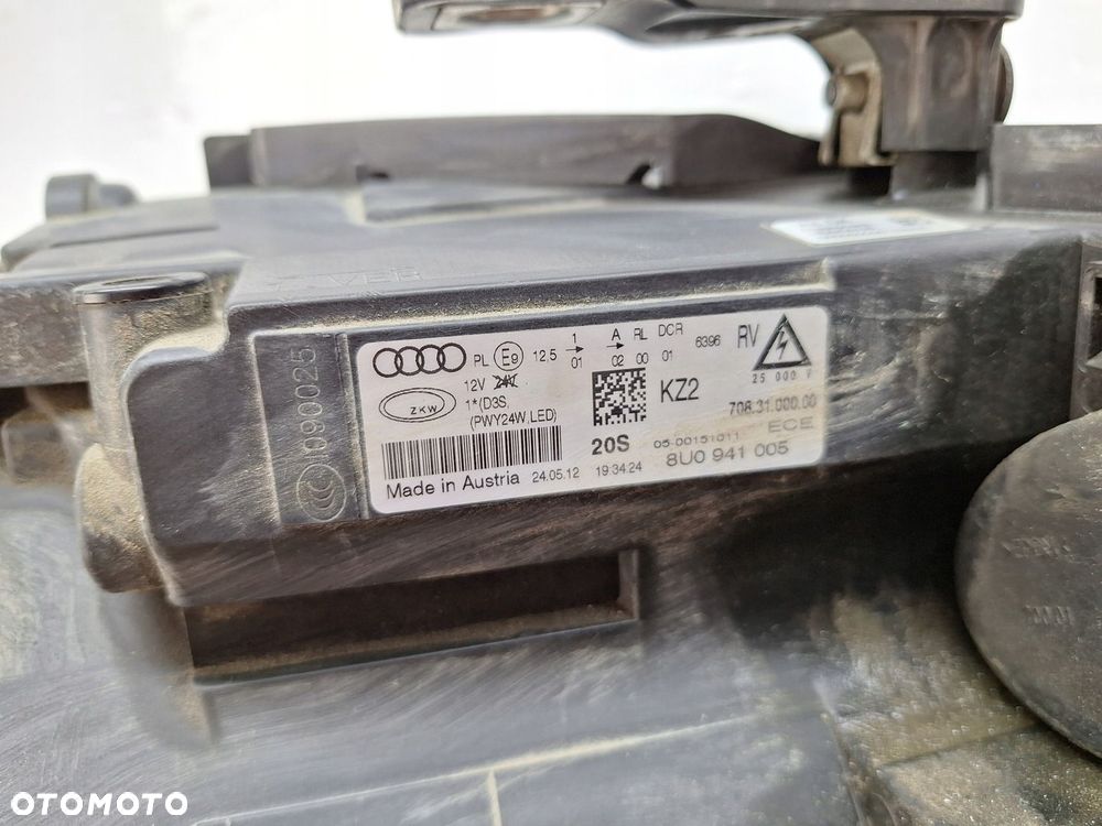 REFLEKTOR BIXENON LED AUDI Q3 8U0 8U PRZED LIFTEM 2010-2014 EU OE - 5