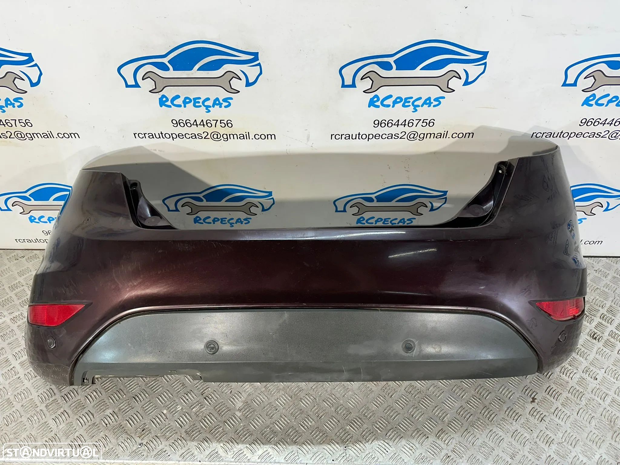 .Parachoques Traseiro Original Ford Fiesta 6 MK6 5 Portas 8A61-17D781 - 1