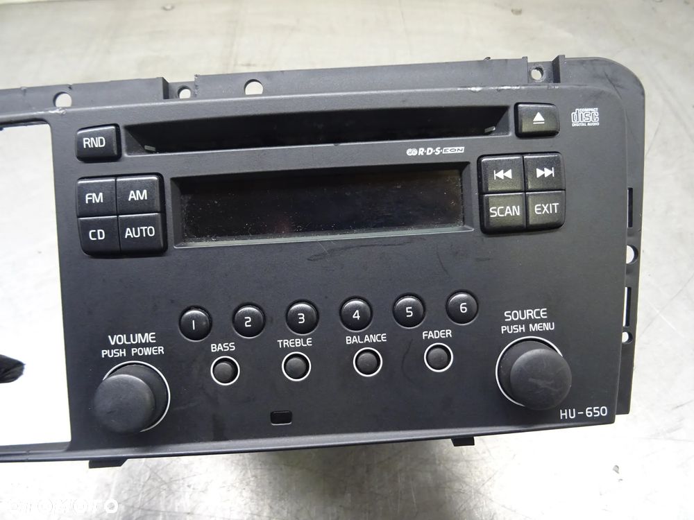 VOLVO S60 LIFT 2.4B RADIO RADIOODTWARZACZ 30797204 HU650 - 2