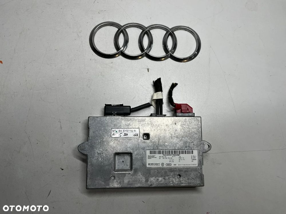 STEROWNIK MODUŁ MMI AUDI 4E0035729  4E0910732 A8 D3 - 1