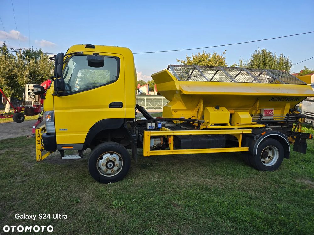 Mitsubishi 4x4 canter fuso daily 6c18 pługopiaskarka piaskarka solarka hydraulika econ Schmidt - 4