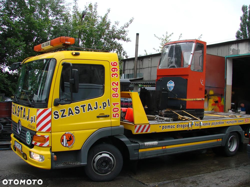 Mercedes-Benz Pomoc Drogowa Lawet Mercedes 917 Hydrauliczna Opuszczana Platforma Wciągarka Widelec Pilot - 3