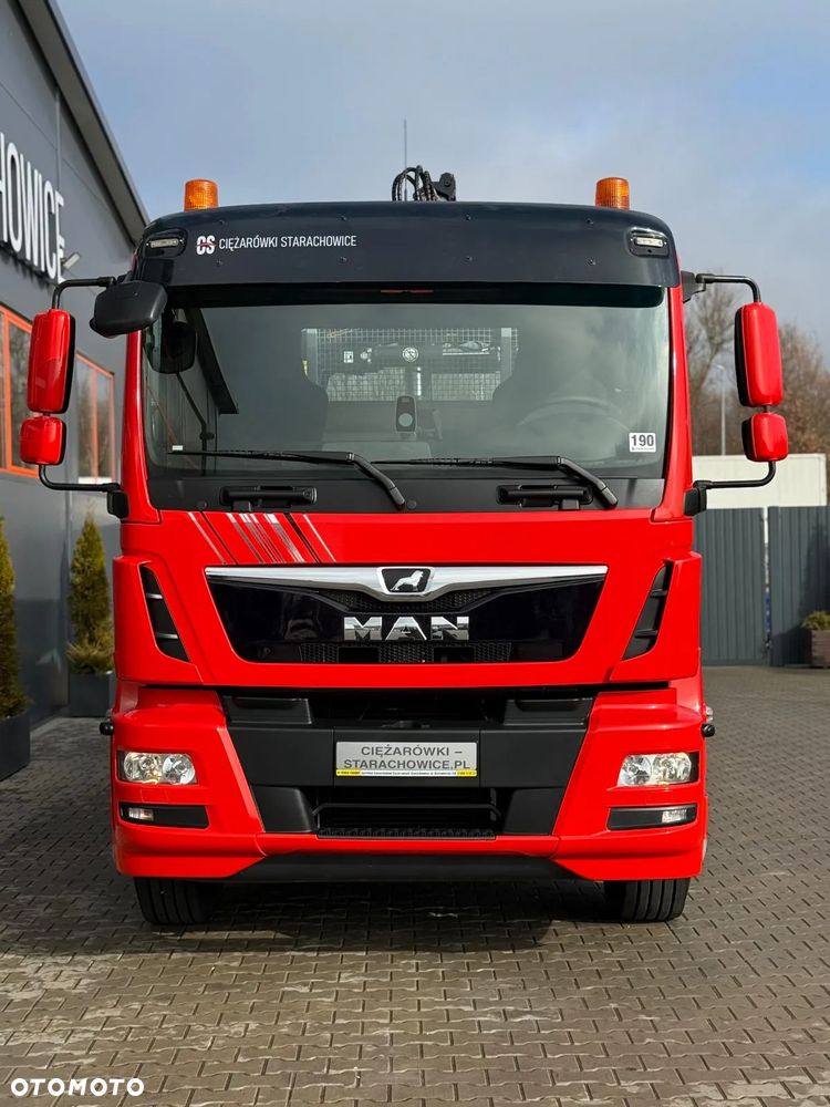 MAN TGM 18.250 // E6 // org. 92000km !!! // 4x2 // manual // skrzynia + HDS HMF z pilotem // TGS TGX TGL budowlanka żuraw dzwig kran crane - 17