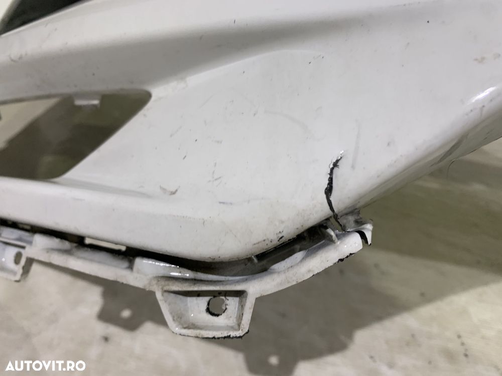 Bara fata Jaguar E-Pace, 2017, 2018, 2019, 2020, 2021, 2022, 2023, cod origine OE J9C3-17F003-AA, cu gauri pentru senzori de parcare (4). - 12