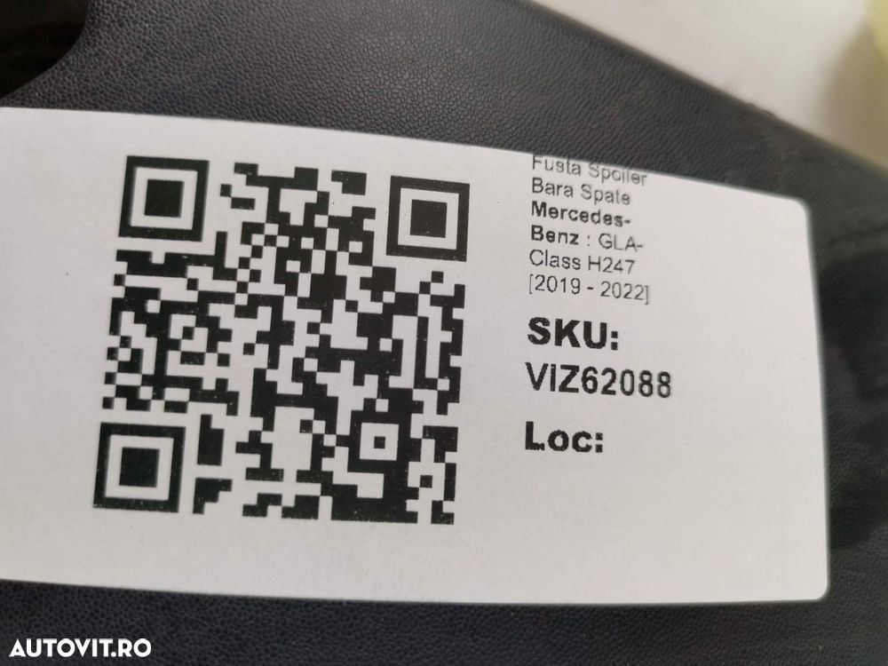 Fusta Spoiler Bara Spate Mercedes-Benz  GLA-Class H247 2019 2020 2021 - 8