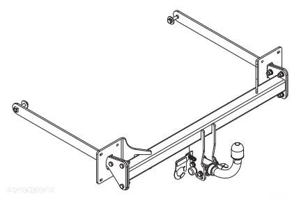 AUDI A8 D4 2010-2017+QUATTRO HAK HOLOWNICZY Z KULĄ WYPINANĄ POZIOMO PRZY POMOCĄ DŹWIGNI+MODUŁ13PIN - 5