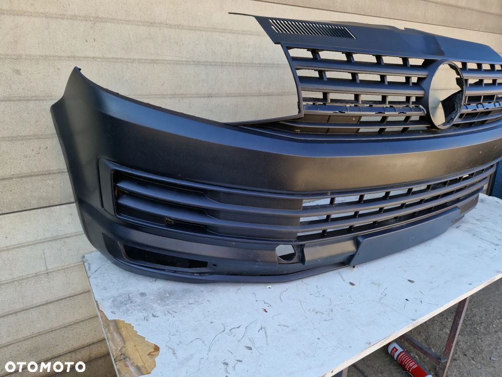 VOLKSWAGEN VW TRANSPORTER T6 7E0807221 ZDERZAK PRZÓD PRZEDNI - 3