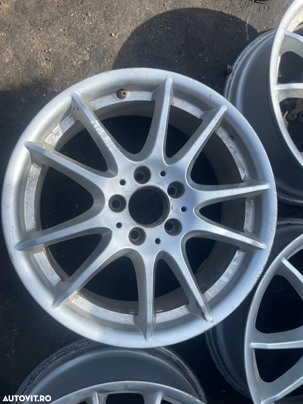 Set 4 jante aliaj R17 Mercedes C-Class E-Class 2006 - 3
