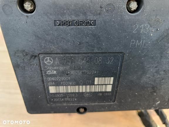 MERCEDES W164 ML W251 POMPA ABS A2515450832 - 2