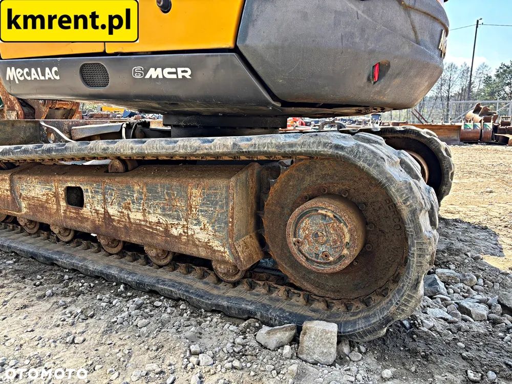 Mecalac 6 MCR MINI-KOPARKA 2014R. MTH: 2887! | 8 MCR  JCB 8055 8050 55 Z 51 Z VOLVO ECR 48 CAT 305 KUBOTA KV YANMAR VIO KOMATSU PC50 - 28