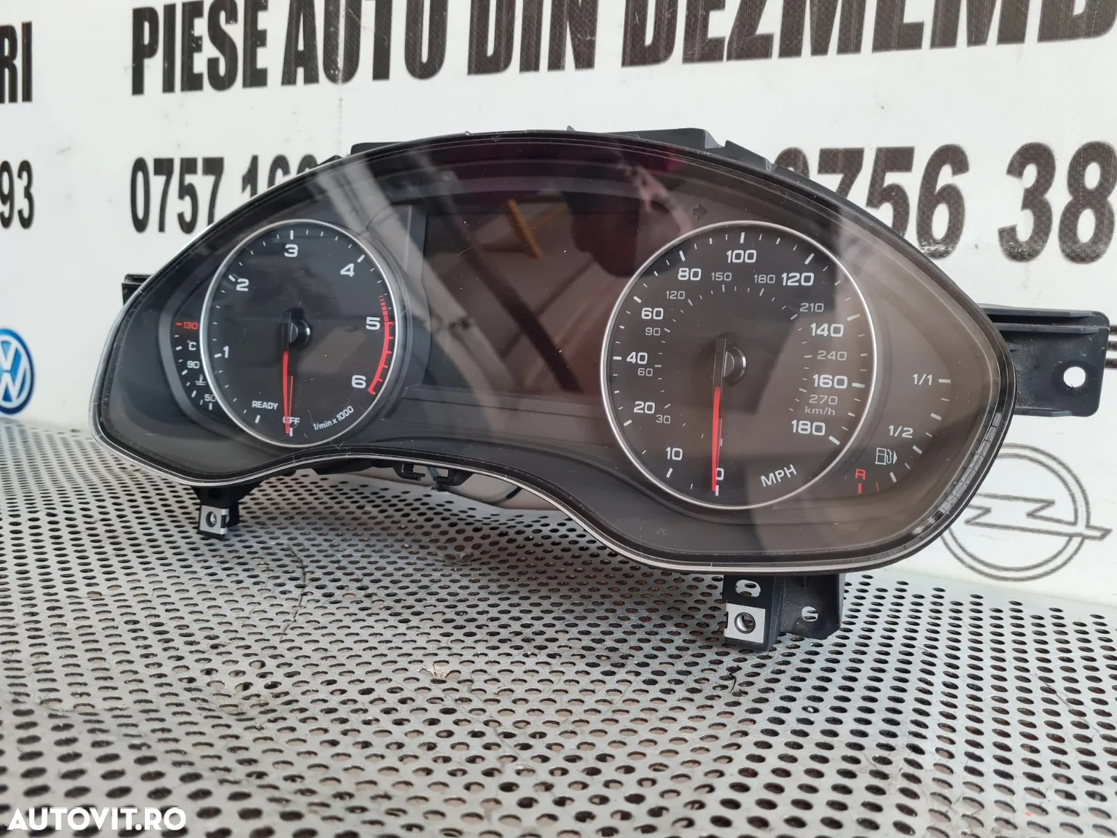 Ceasuri Bord Audi A6 C7 De Anglia 2012-2013-2014-2015-2016-2017-2018 Cod 4GE Diesel - Dezmembrari A - 3