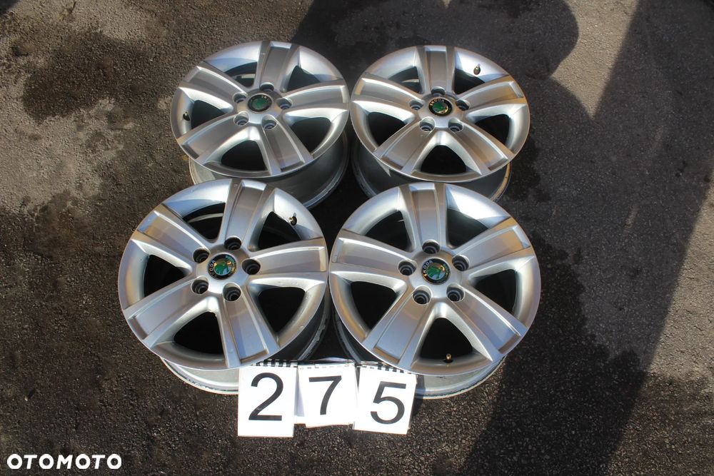 FELGI ALUMINIOWE Skoda 5x112  6.5x15 ET50 1Z0 601 025S - 1