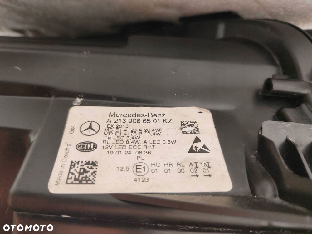 mercedes-benz e w213 performance przód strona lewa a2139066501kz - 7