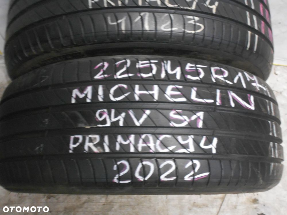 OPONY 225/45R17 MICHELIN PRIMACY 4 S1 DOT 4123 / 2022 6.9MM - 3