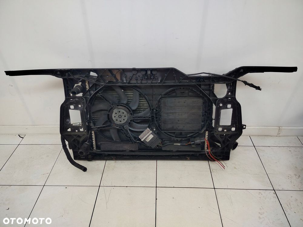 audi a4 b8 07r- pas przedni chłodnice komplet 1.8 tfsi manual - 6