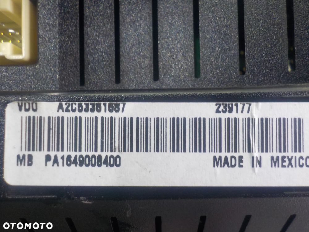 MERCEDES GL X164 LICZNIK LIFT UK IDEALNY 1649008400 - 3