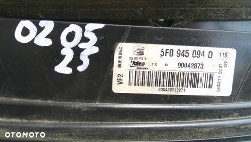 Seat Leon III 5F HB 12+ LAMPA TYLNA PRAWA KLAPA ORYGINAŁ 5F0945094D - 9