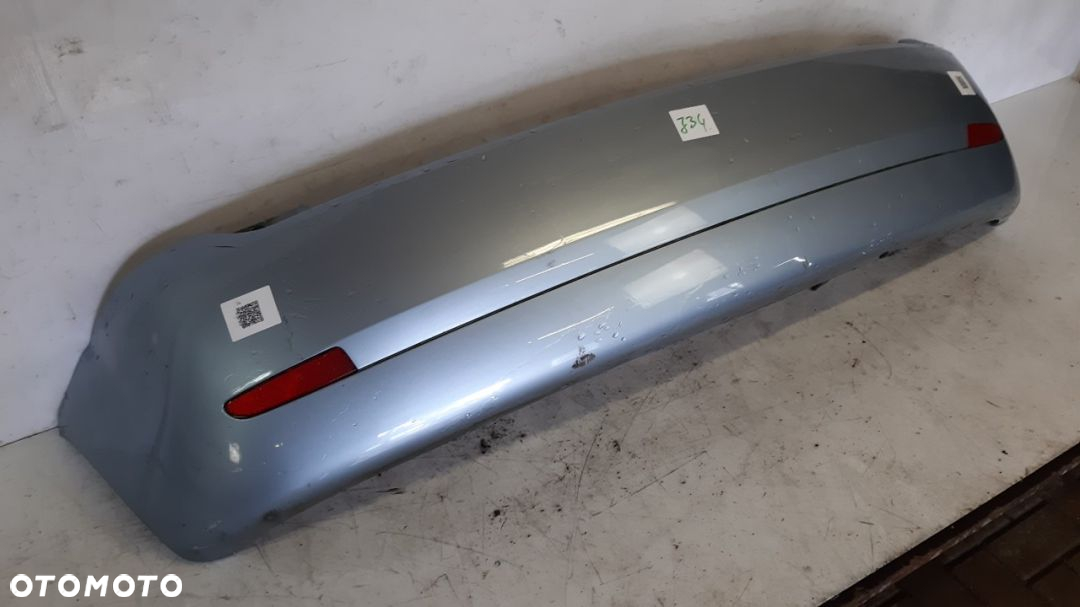 ) ZDERZAK TYŁ TYLNY FORD FIESTA MK.6 6 VI J4 BŁĘKITNY - 2