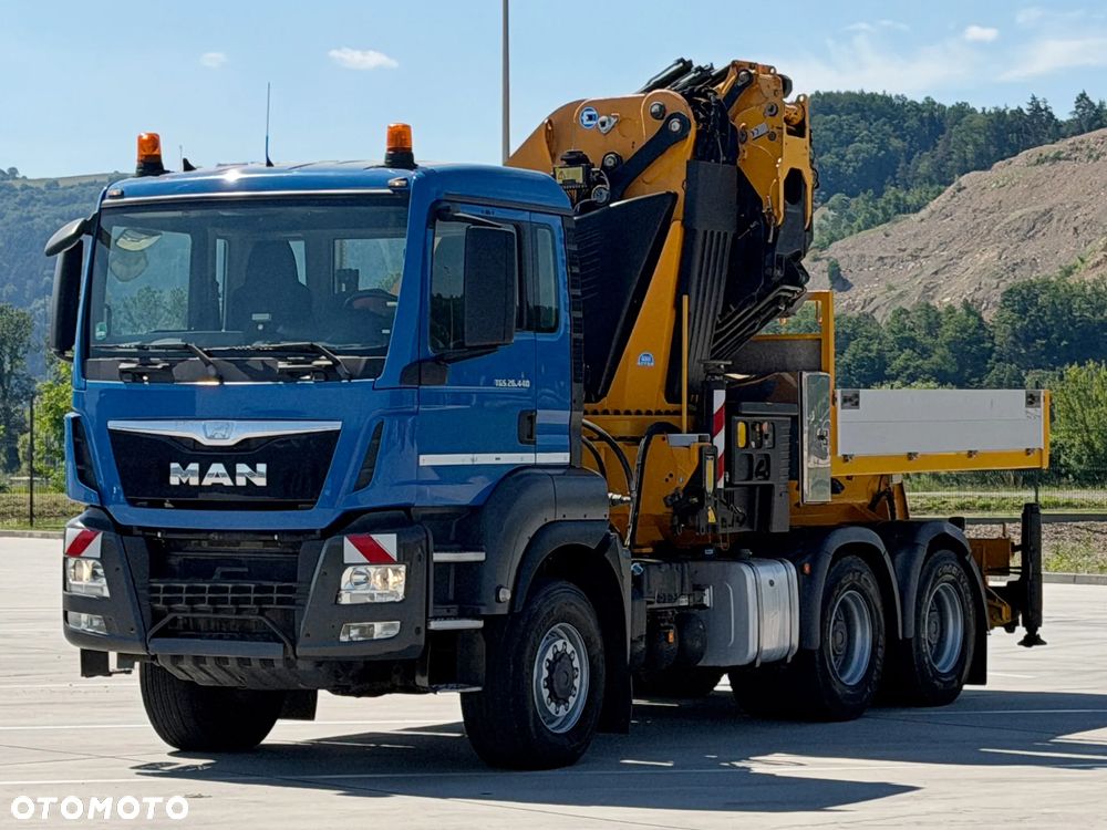 MAN TGS 26.440 * CIĄGNIK SIODŁOWY + EFFER 585 6/S + JIB 6S + PILOT * 6x6 - 4